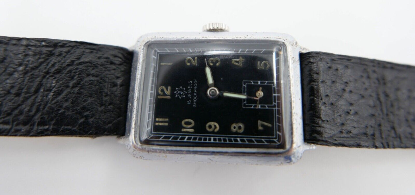 Junghans Cal. J98 Herren Armbanduhr 1950er Jahre Ref. 698.70 - Antikhandel-Stuttgart