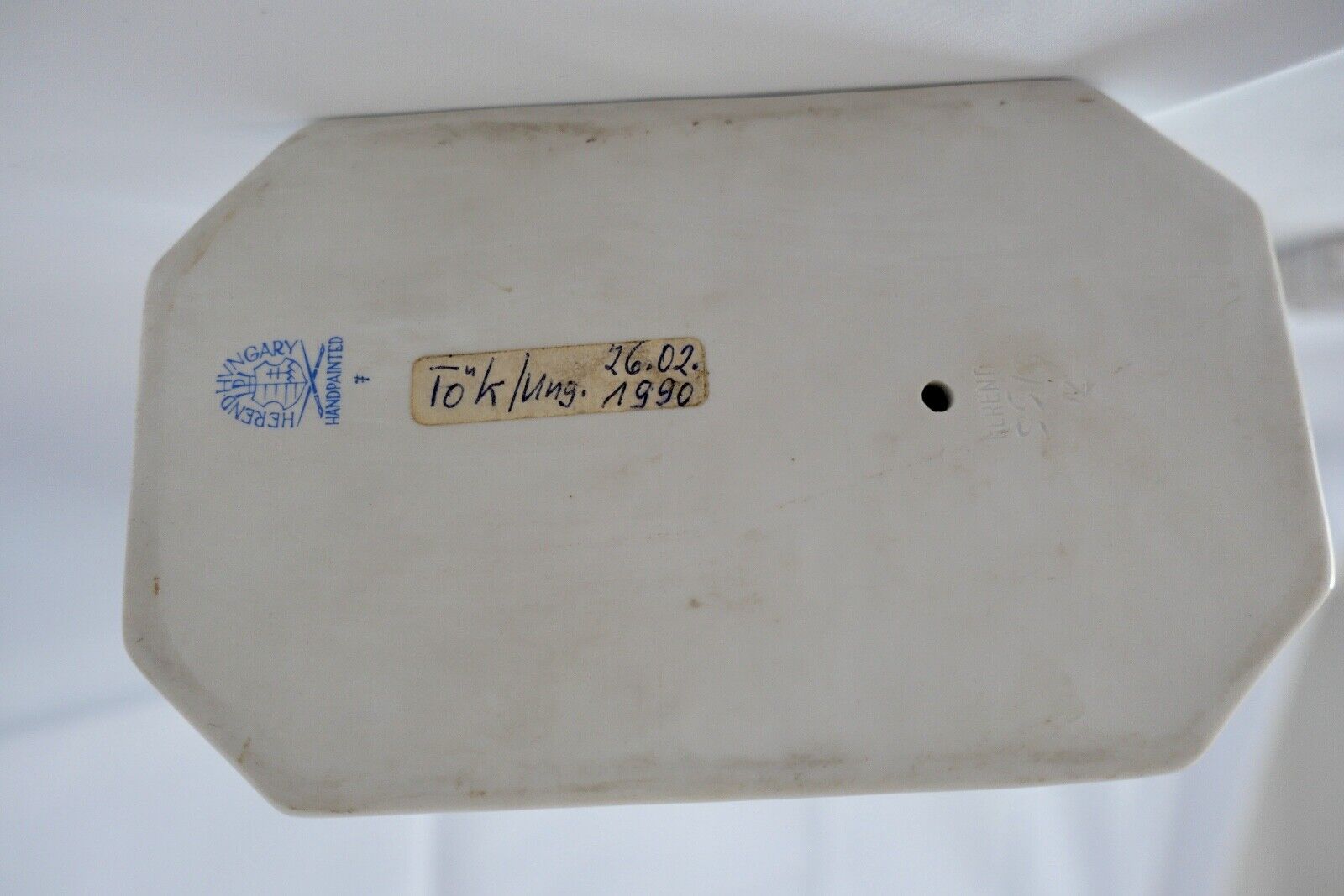 Porzellan Figur Herend Ungarn Paar tanzendes Pärchen Tänzer 27 cm 55/3 - Antikhandel-Stuttgart