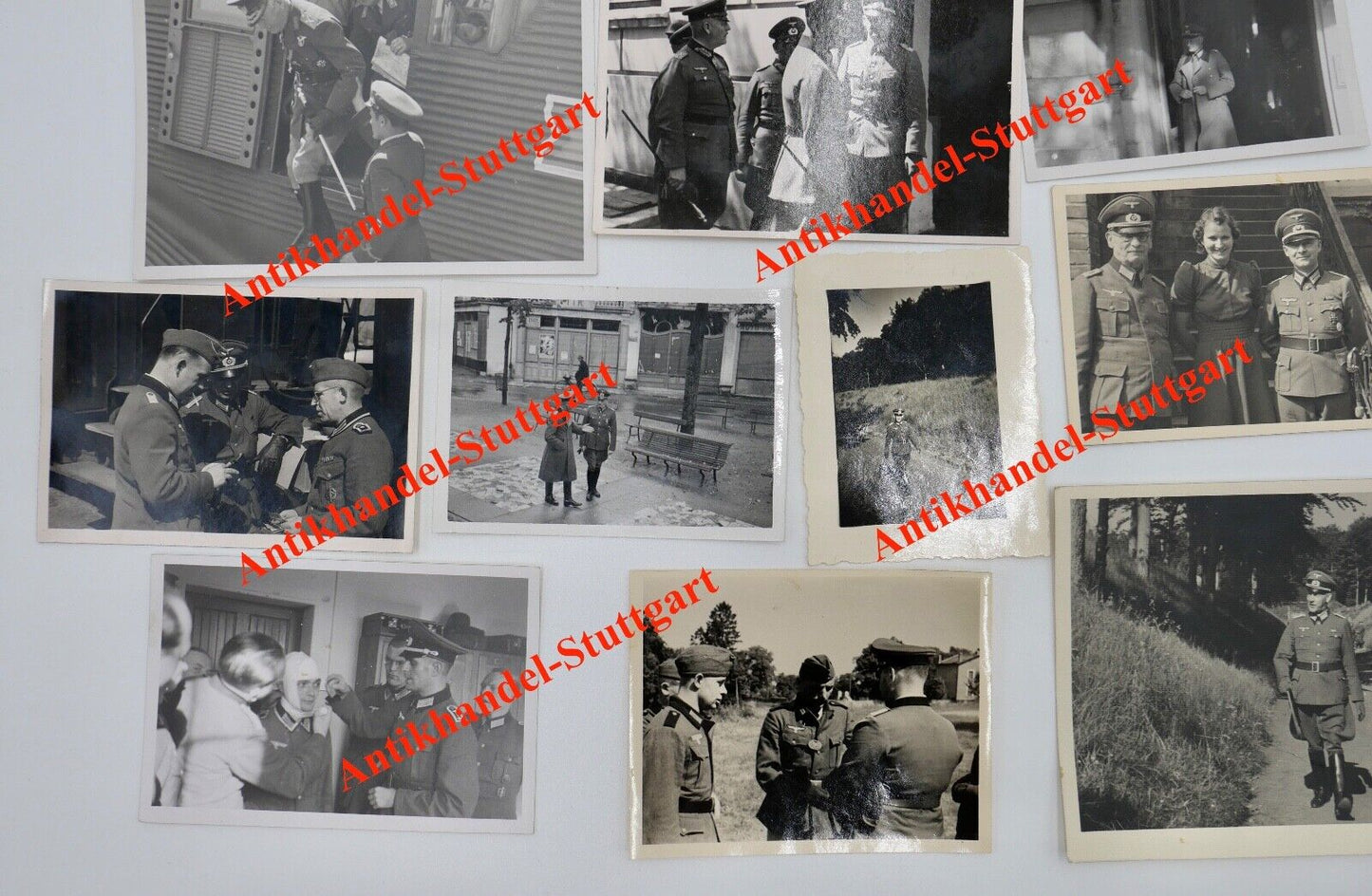 WW2 WK2 Fotos Russland General Bock & Sodenstern Kiew Kyjiw Wehrmacht 41-42 - Antikhandel-Stuttgart