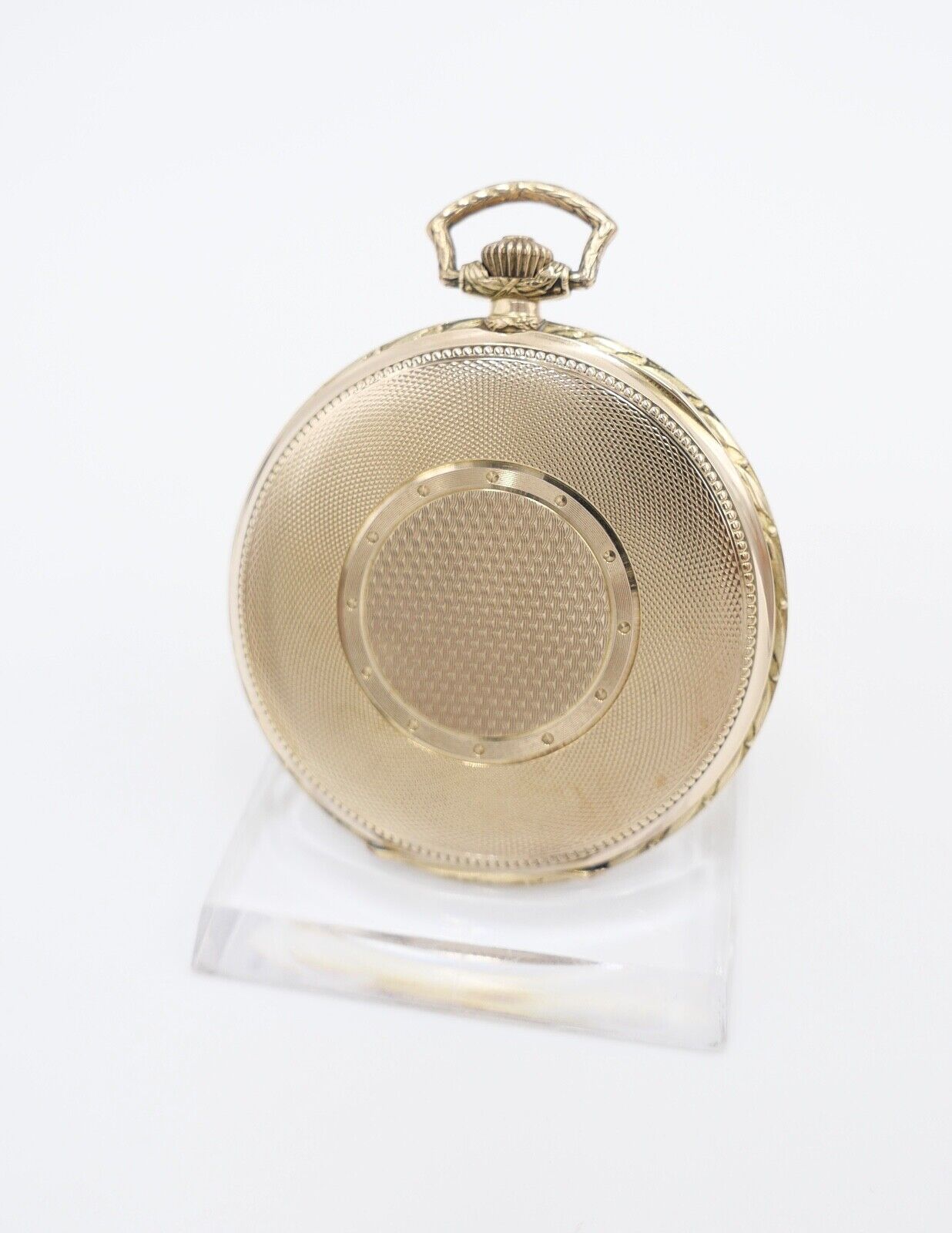 JHH J.H. Hasler & Fils 1916 - 1925 Savonette Taschenuhr 585 / 14K GOLD Ø 53 mm - Antikhandel-Stuttgart