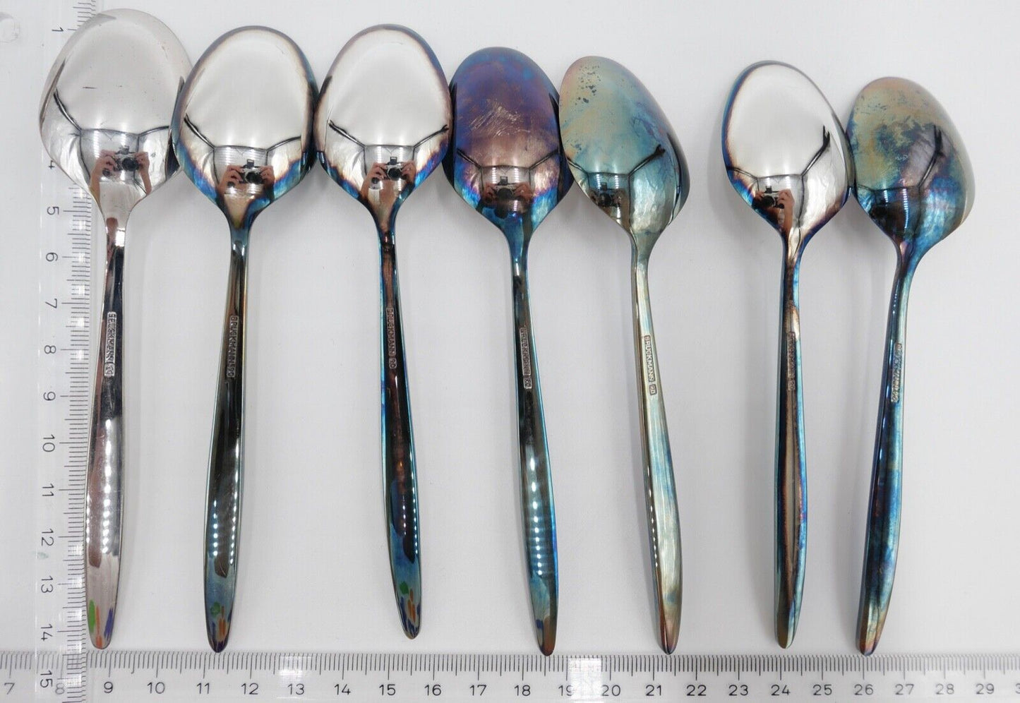 - NEU - 24 Teile BRUCKMANN 772 ELEGANCE 90er Silber Besteck Löffel Gabel Messer - Antikhandel-Stuttgart