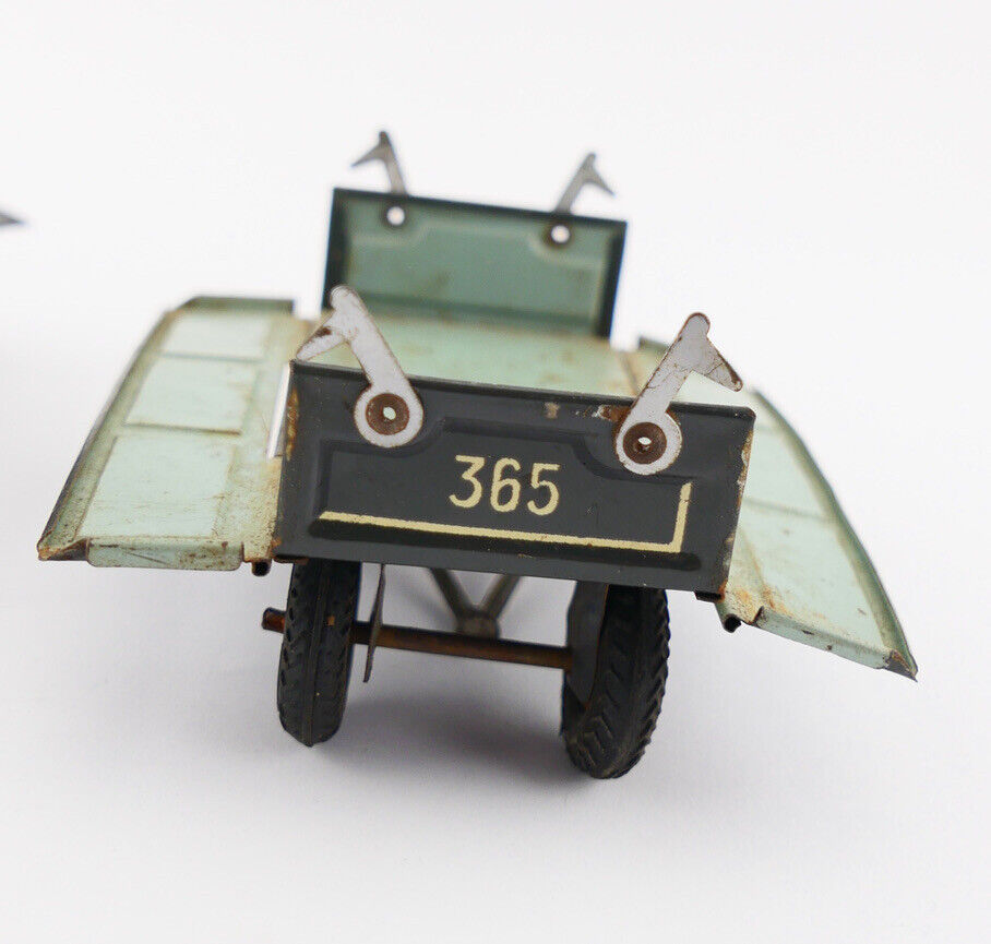 Märklin Blech Lokomotive 880 Tender 889/0 Personenwagen 17190 Güterwagen 365 - Antikhandel-Stuttgart