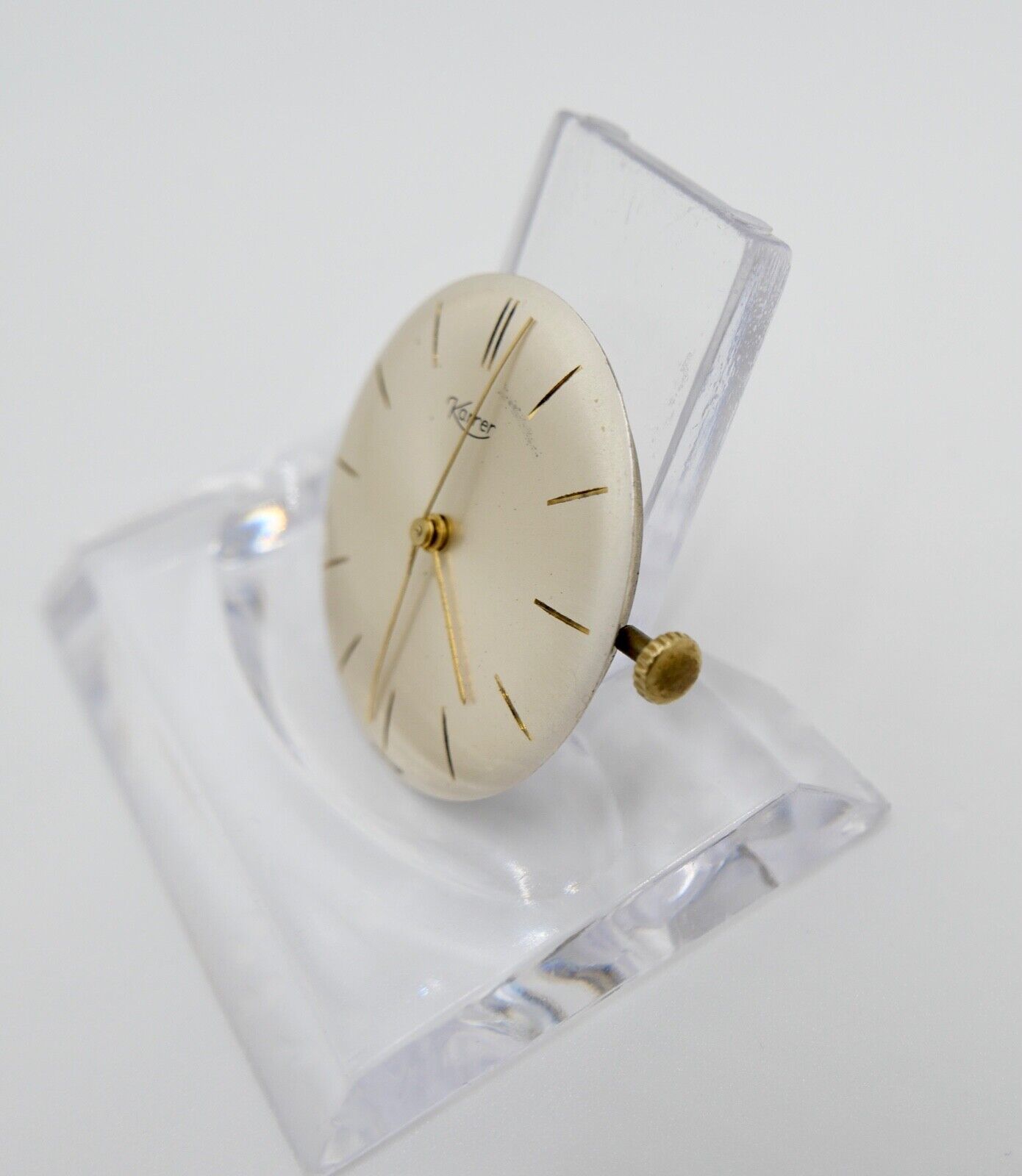 LÄUFT Karrer Cal. AS1430 Uhrwerk Krone Zifferblatt Zeiger - Antikhandel-Stuttgart