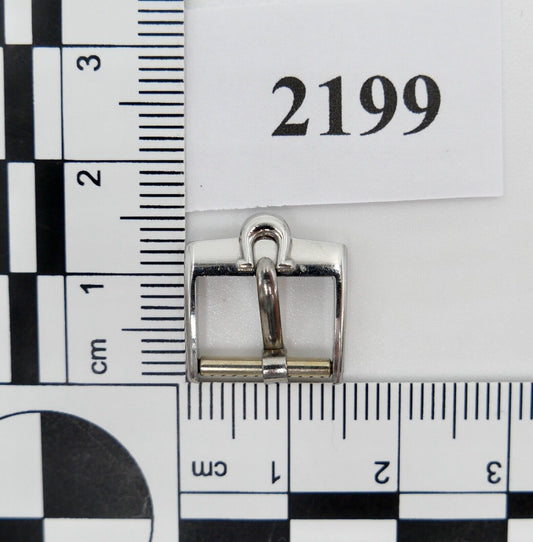 ORIGINAL alte OMEGA Dornschließe EDELSTAHL Armbanduhr 12mm CLASP BUCKLE - Antikhandel-Stuttgart