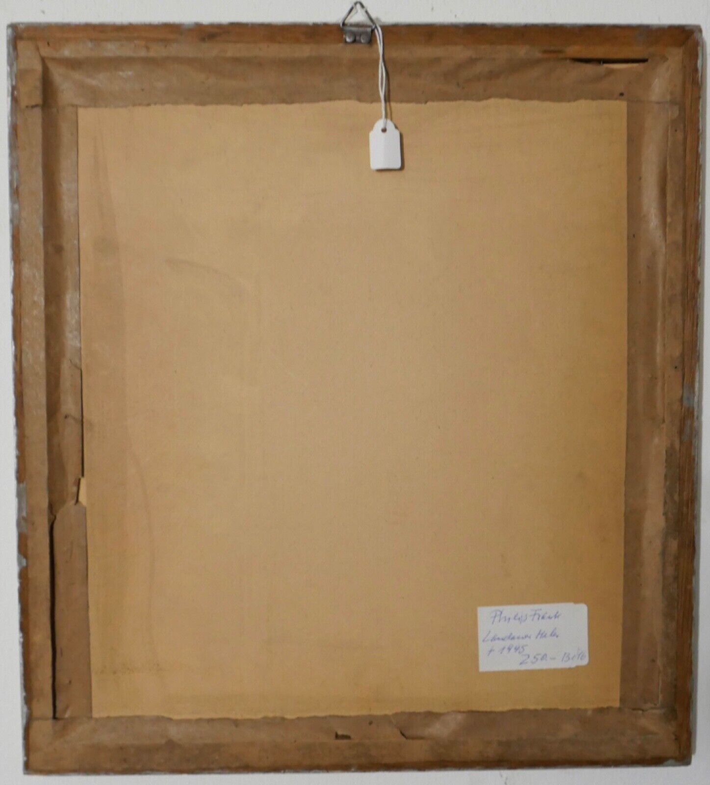 Gemälde Ph. Frank 1942 Stillleben BLUMEN Vase 37x33 cm LANDAU signiert - Antikhandel-Stuttgart