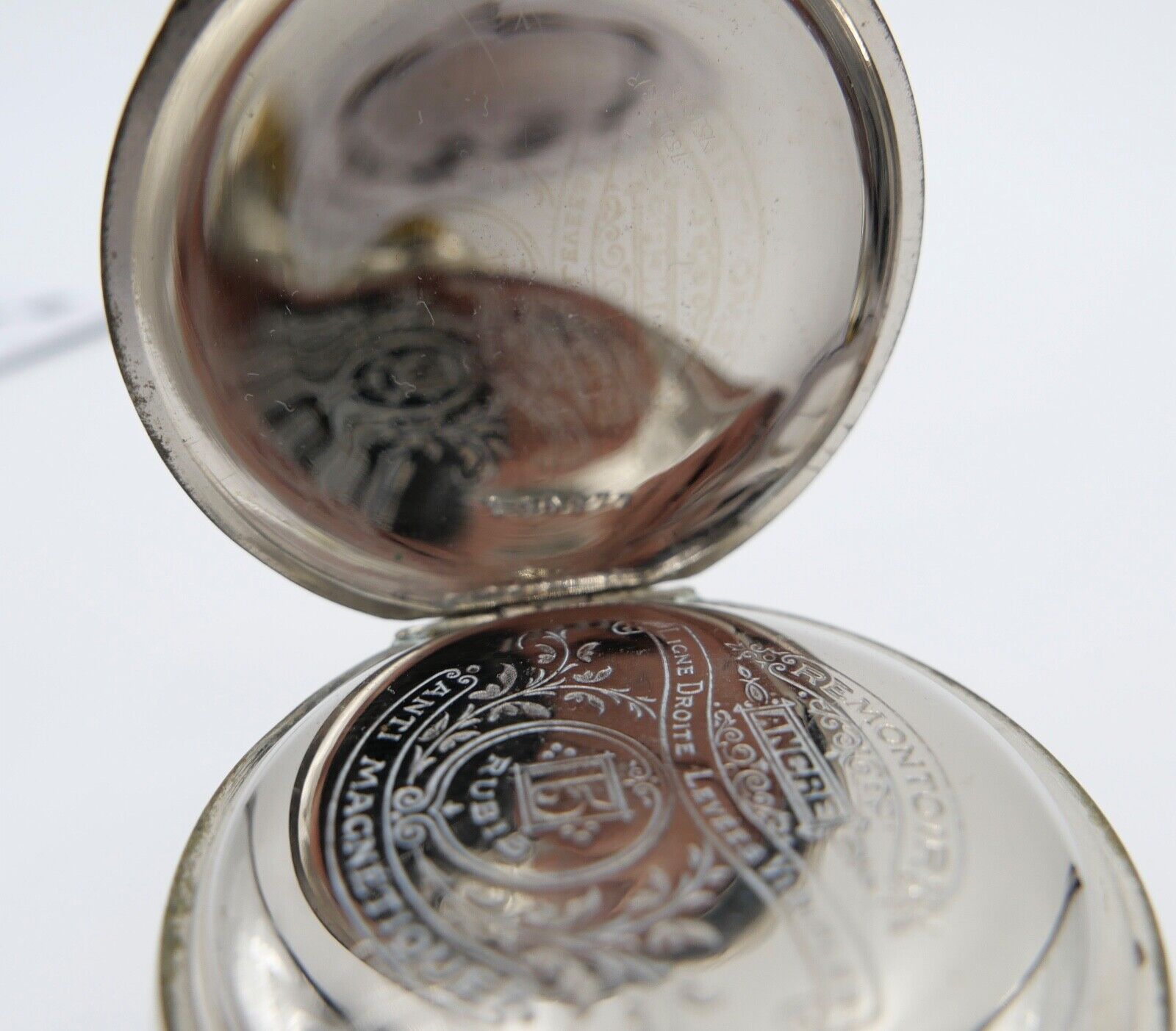 Alte Antike Taschenuhr Flügelrad Schweizer Kreuz Eisenbahn Ø 55mm Chronometer - Antikhandel-Stuttgart