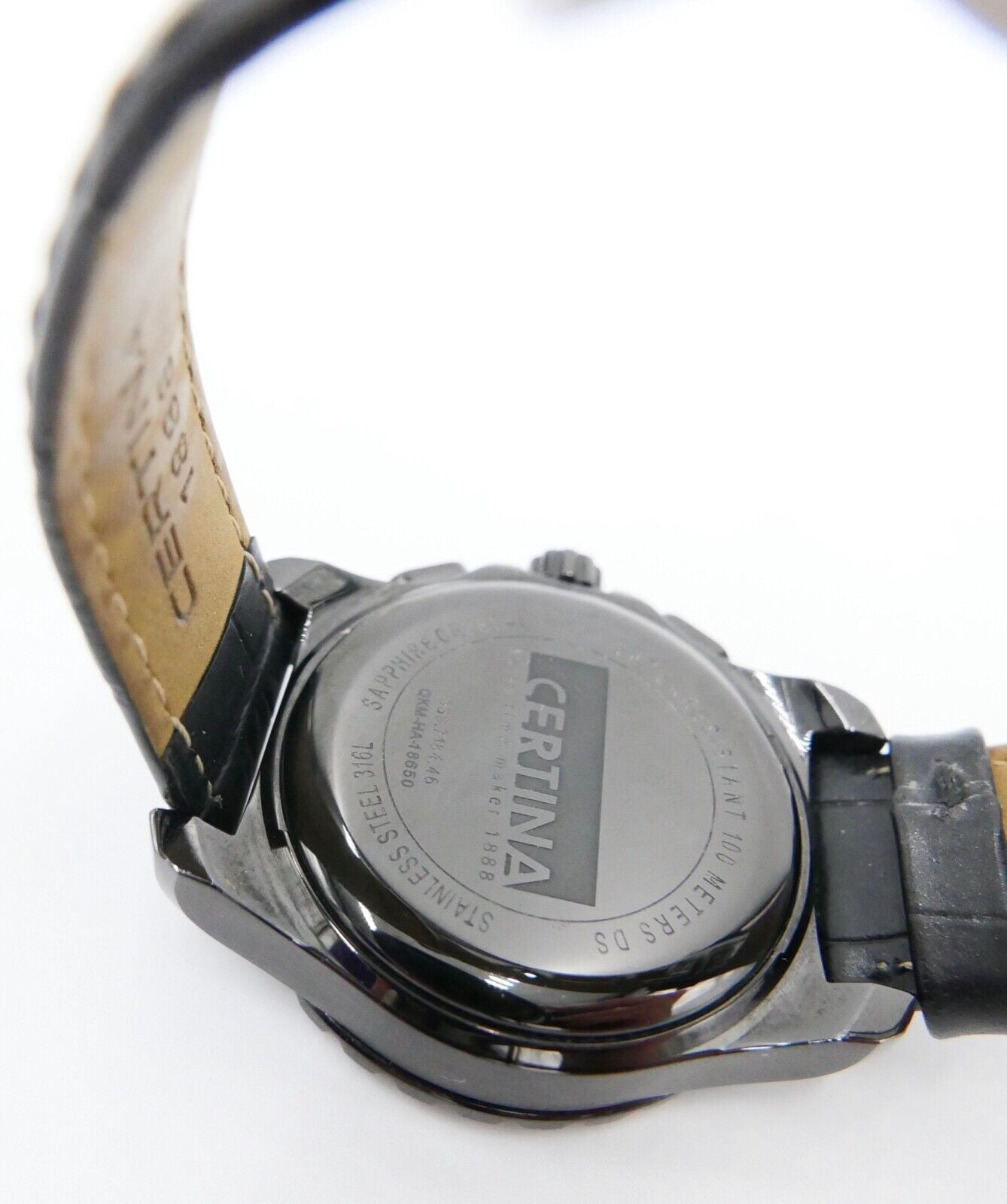 Certina DS FIRST Chrono Ref 538718446 Quartz 100m Damenuhr FULL SET aus 2010 - Antikhandel-Stuttgart