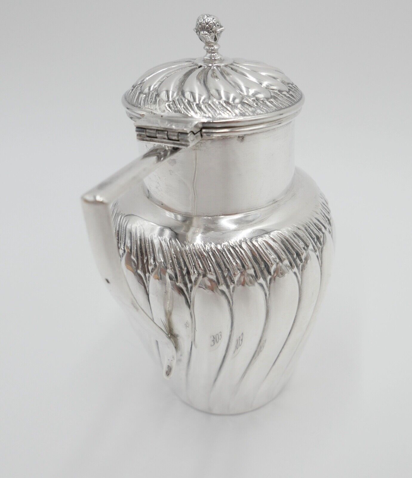 Altes 800 Silber Milch Kännchen " MARTIN MAYER MAINZ " 1920-1930er Jahre - Antikhandel-Stuttgart