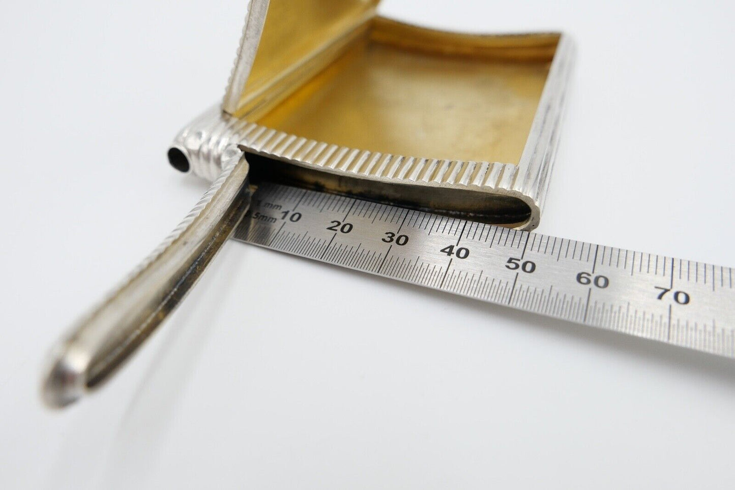 Louis Kuppenheim massiv Zigarettenetui Streichholzfach 800 Silber 140, 8 Gr - Antikhandel-Stuttgart