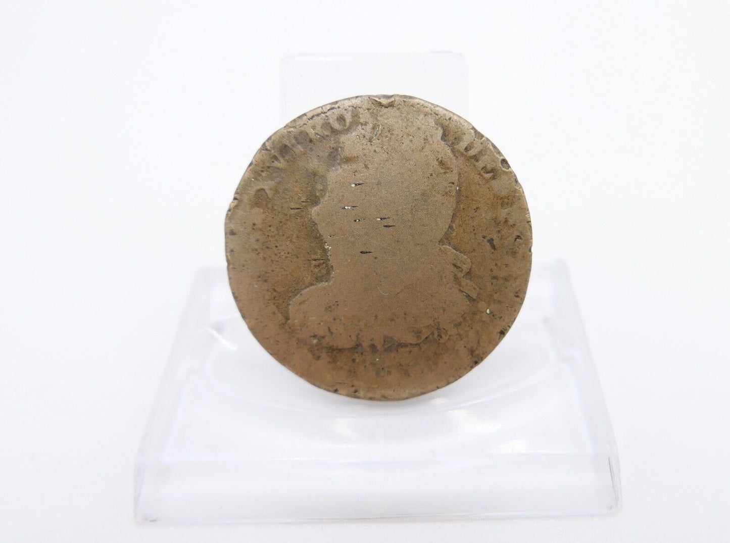 2 Sols ca. 1792 Kupfer Münze s-ss Frankreich Louis XVI Ludwig der 16. France - Antikhandel-Stuttgart