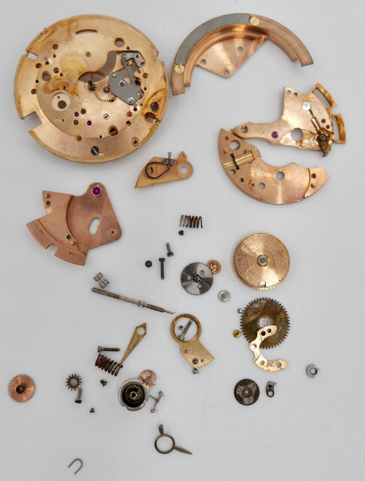 Omega Cal. 354 Automatic Uhrwerk ERSATZTEIL defekt 12,57 Gramm - Antikhandel-Stuttgart