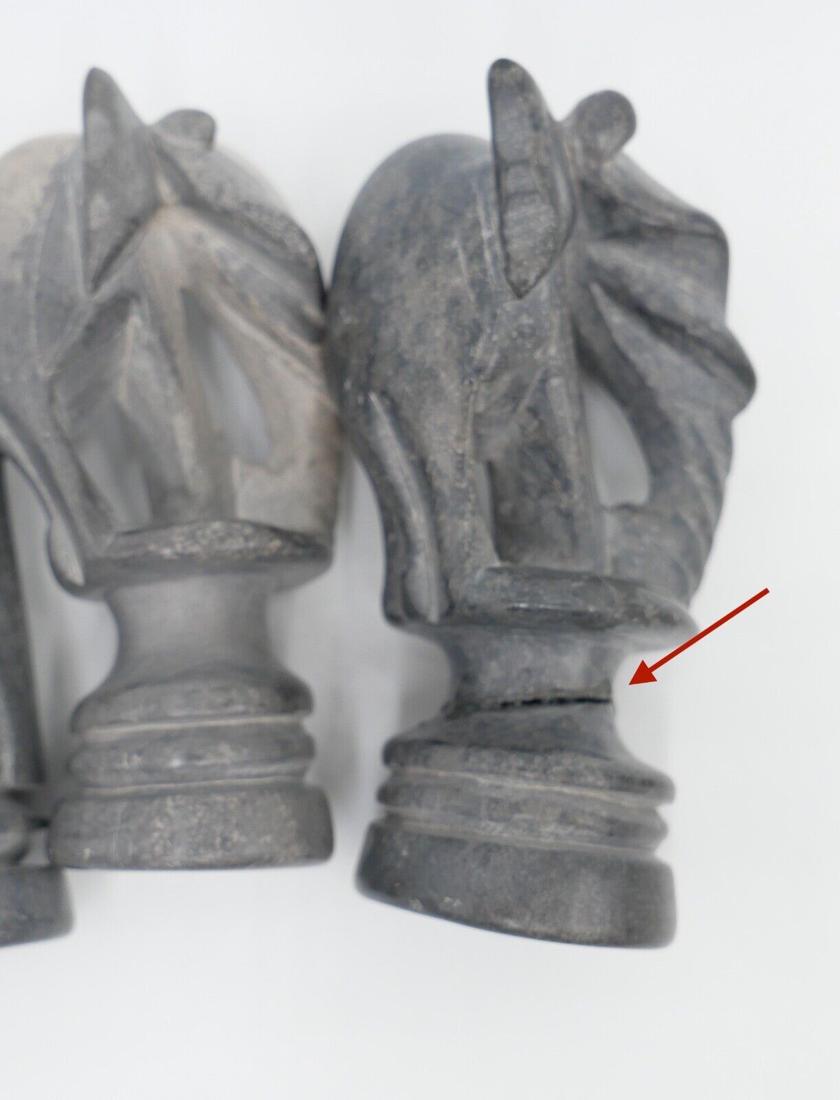 Schachfiguren aus Stein mit Afrika Motiv Figuren 32 Stück - Antikhandel-Stuttgart