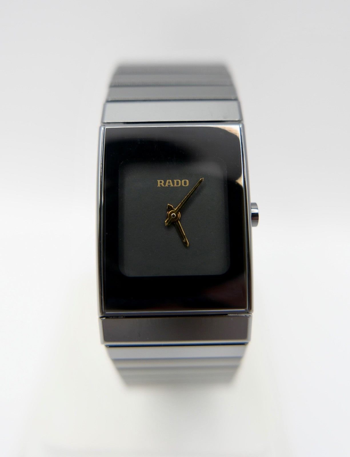 90er Jahre RADO DIASTAR Damenuhr Quarz High-Tech Ceramic 153.0349.3 NEUwertig