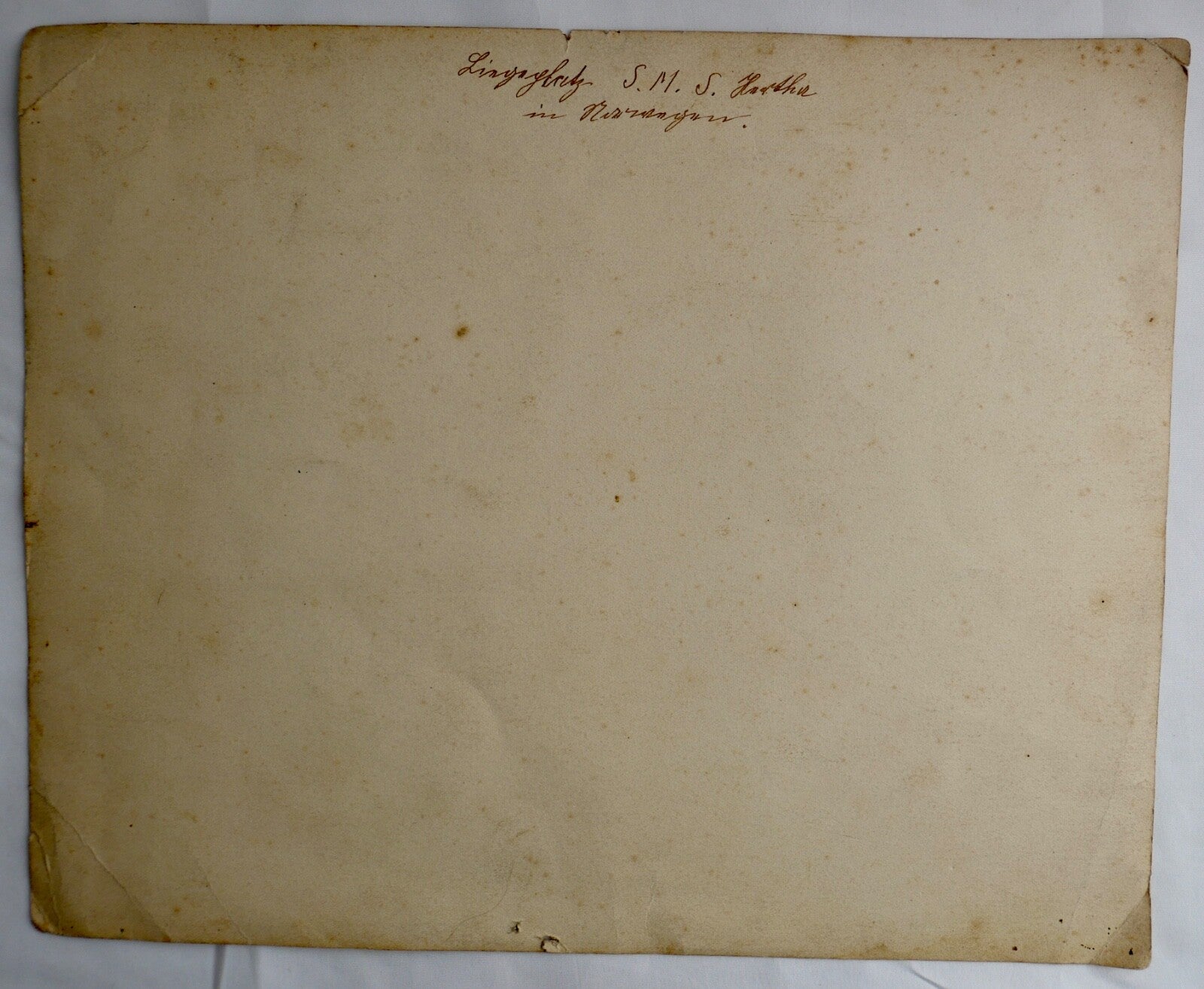 Bild Druck S.M.S. HERTHA in Norwegen - Antikhandel-Stuttgart