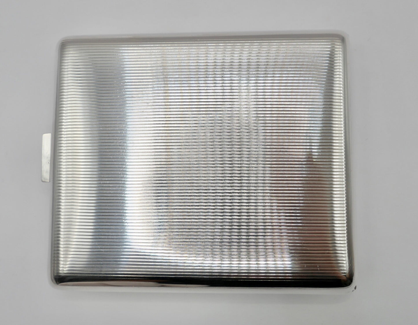 Altes Zigarettenetui 925 Silber Silberetui Gravur Monogramm Initialen M.H.