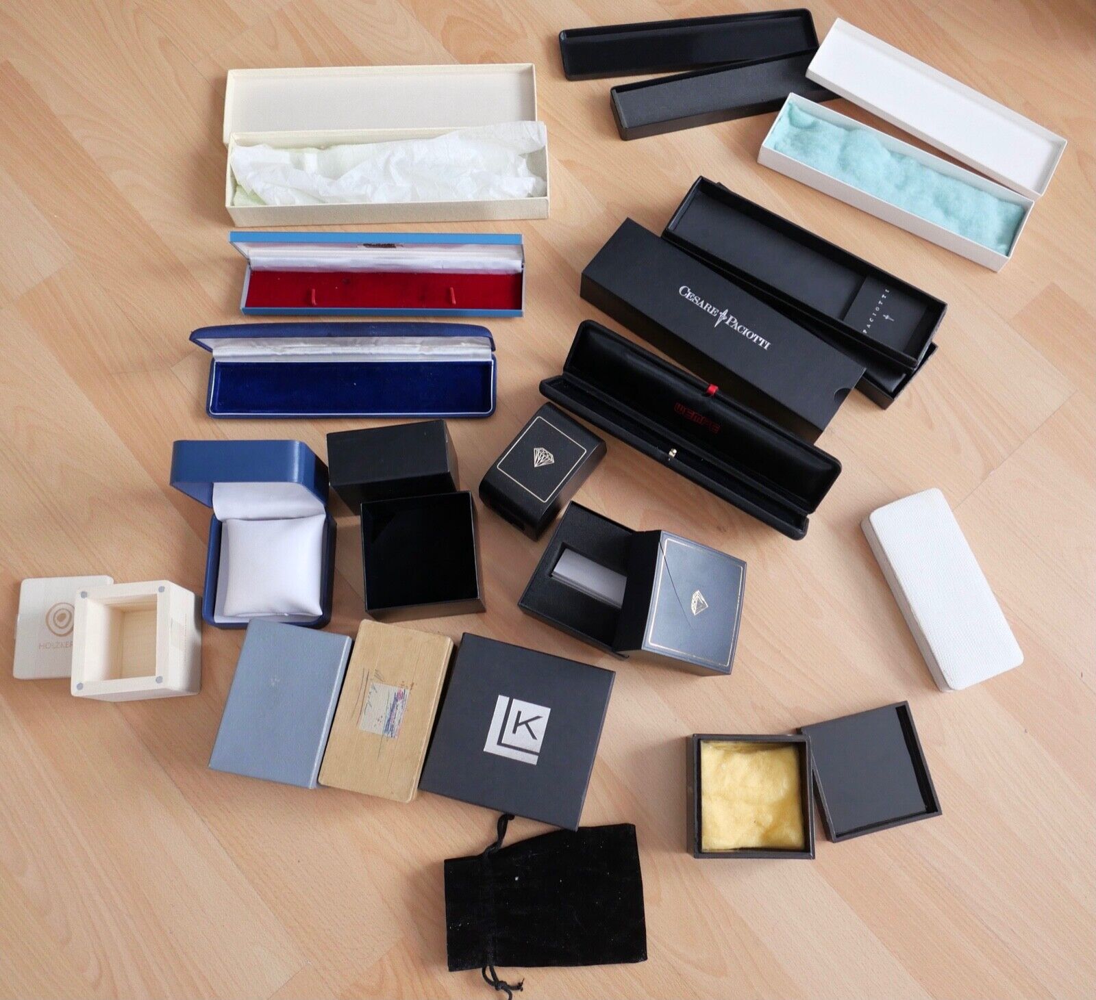 Vintage Box ETUI Uhren Uhrenbox Uhrenhalter Uhrenkoffer Uhrenaufbewahrung - Antikhandel-Stuttgart