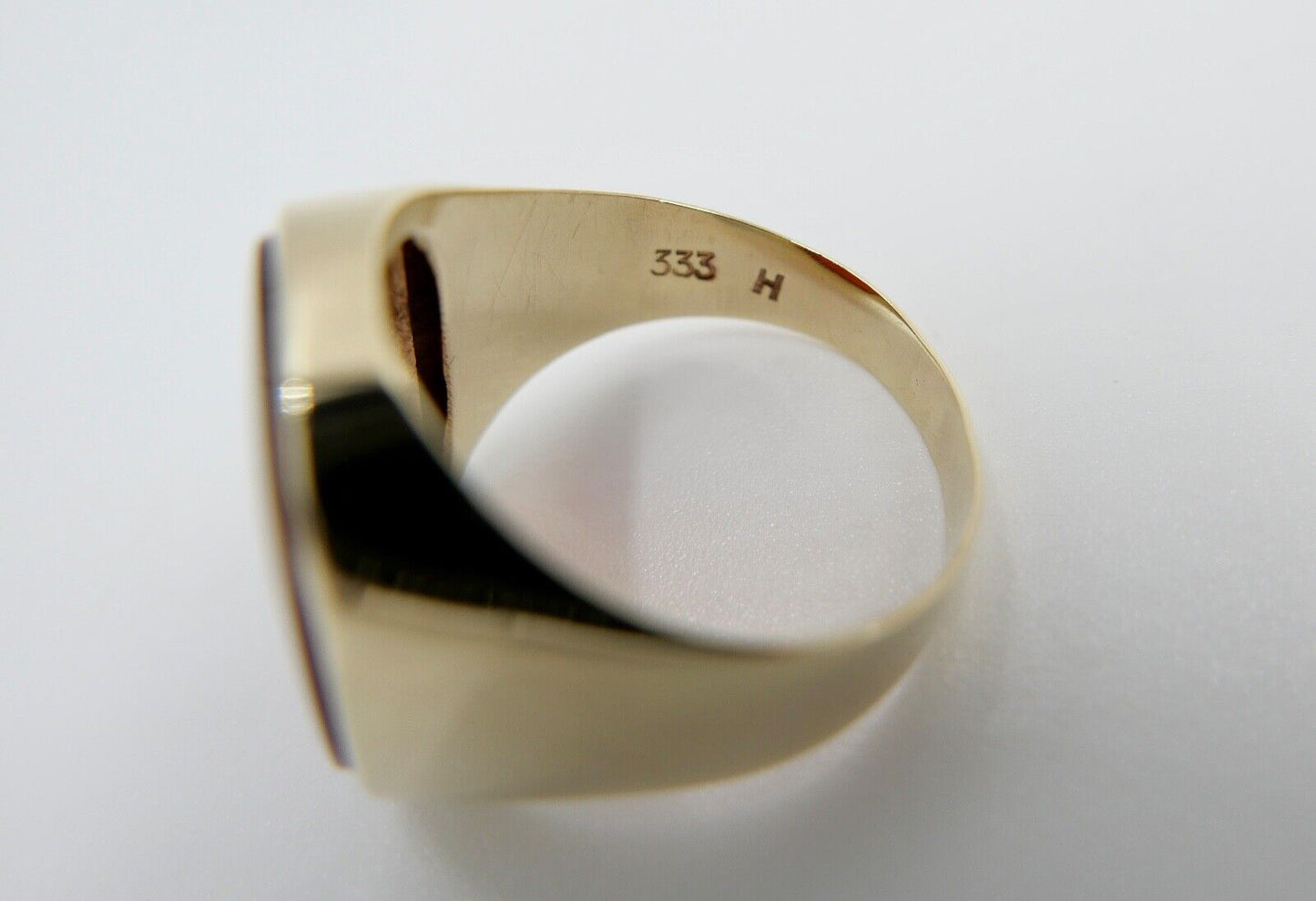 Alter Siegelring mit Karneol Gold 333 / 8K Herrenring Ring Gr. 62 - Antikhandel-Stuttgart