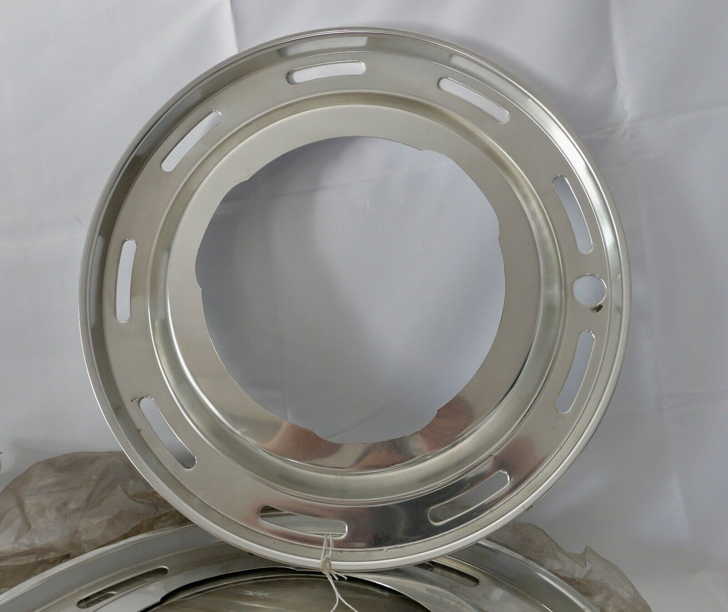 1 Satz DAF Blendenringe Radblenden NEU wheel covers Chrom Radkappen oldtimer - Antikhandel-Stuttgart