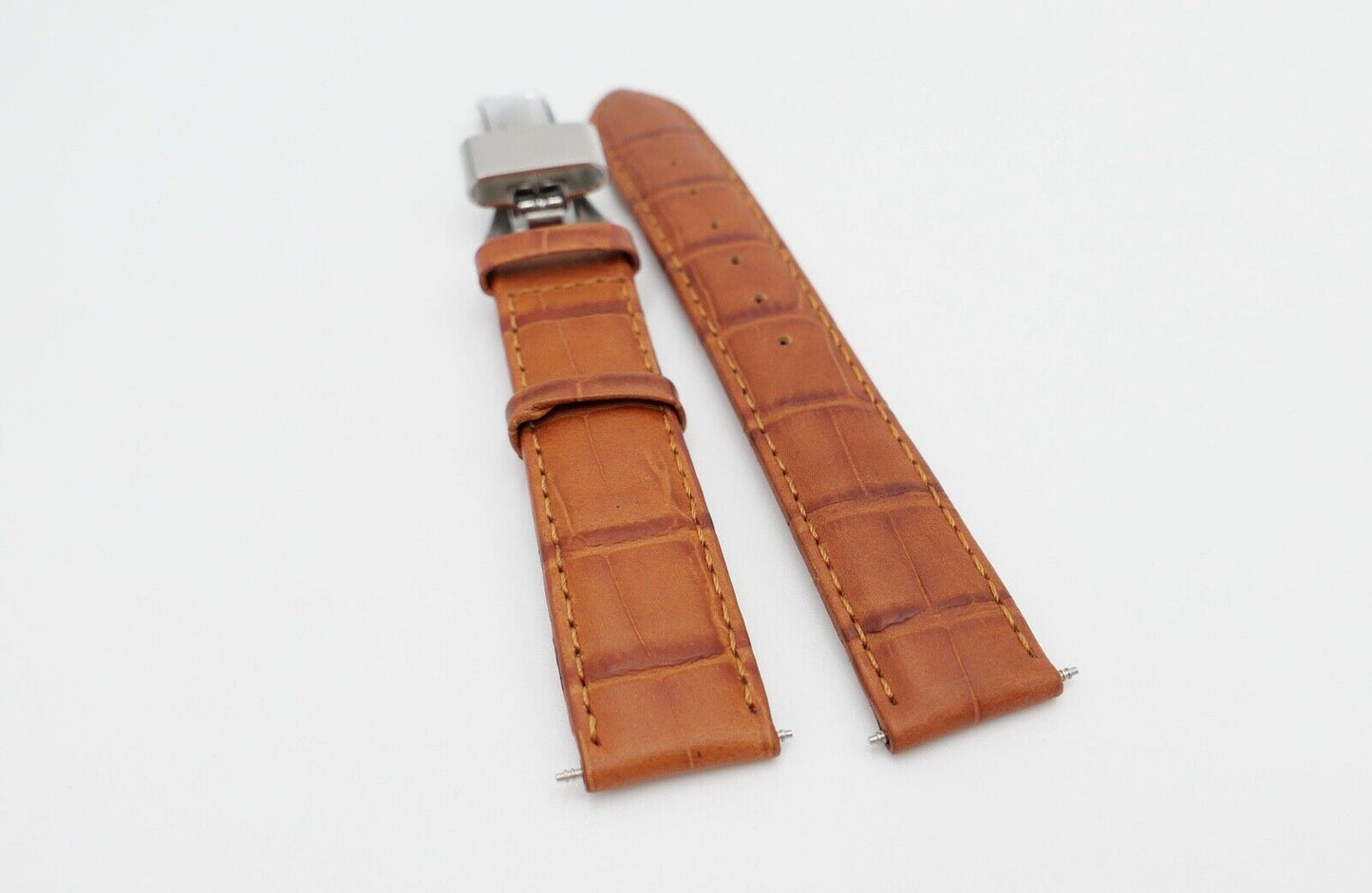 NEU NEUwertig Uhrenband für Mercedes Benz 18mm Faltschließe Leder - Antikhandel-Stuttgart