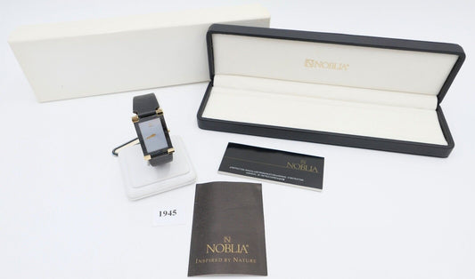 Elegante NOBLIA Damen Herren Uhr Sapphire NEU Box Papiere 4621-E64669TA Keramik - Antikhandel-Stuttgart