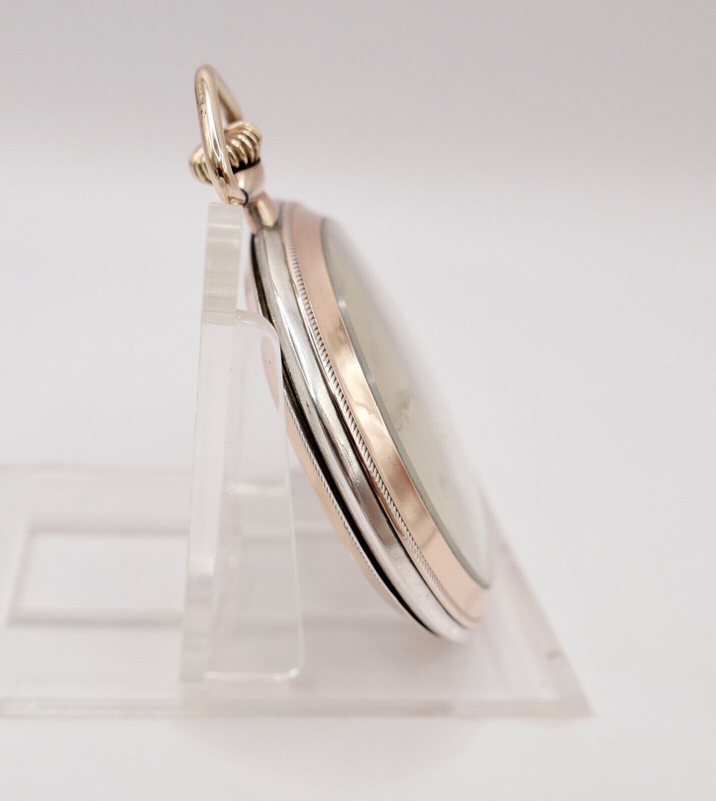 HERBERT MAYER Augsburg Open Face 800 Silber Taschenuhr RW Robert Winter 50mm - Antikhandel-Stuttgart