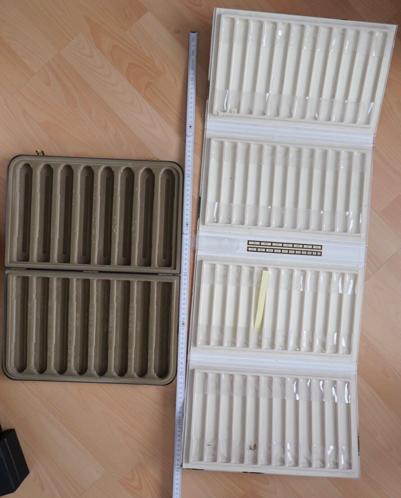 Vintage Box ETUI Uhren Uhrenbox Uhrenhalter Uhrenkoffer Uhrenaufbewahrung - Antikhandel-Stuttgart