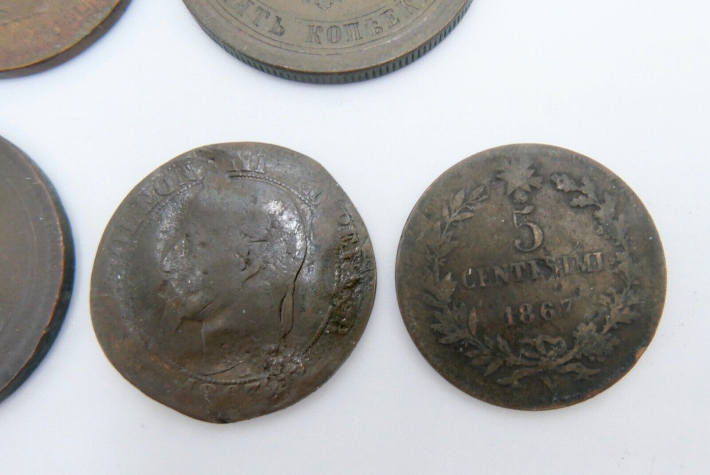 antike Münzen Griechenland Italien Frankreich Russland Finnland - Antikhandel-Stuttgart