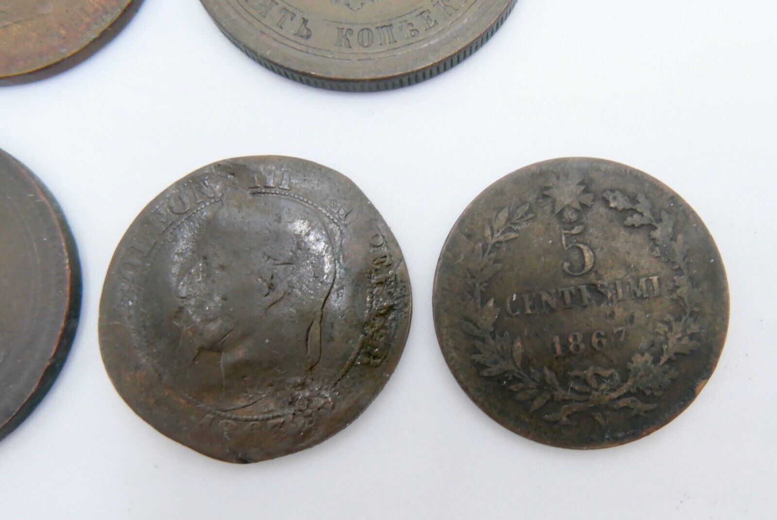 antike Münzen Griechenland Italien Frankreich Russland Finnland - Antikhandel-Stuttgart