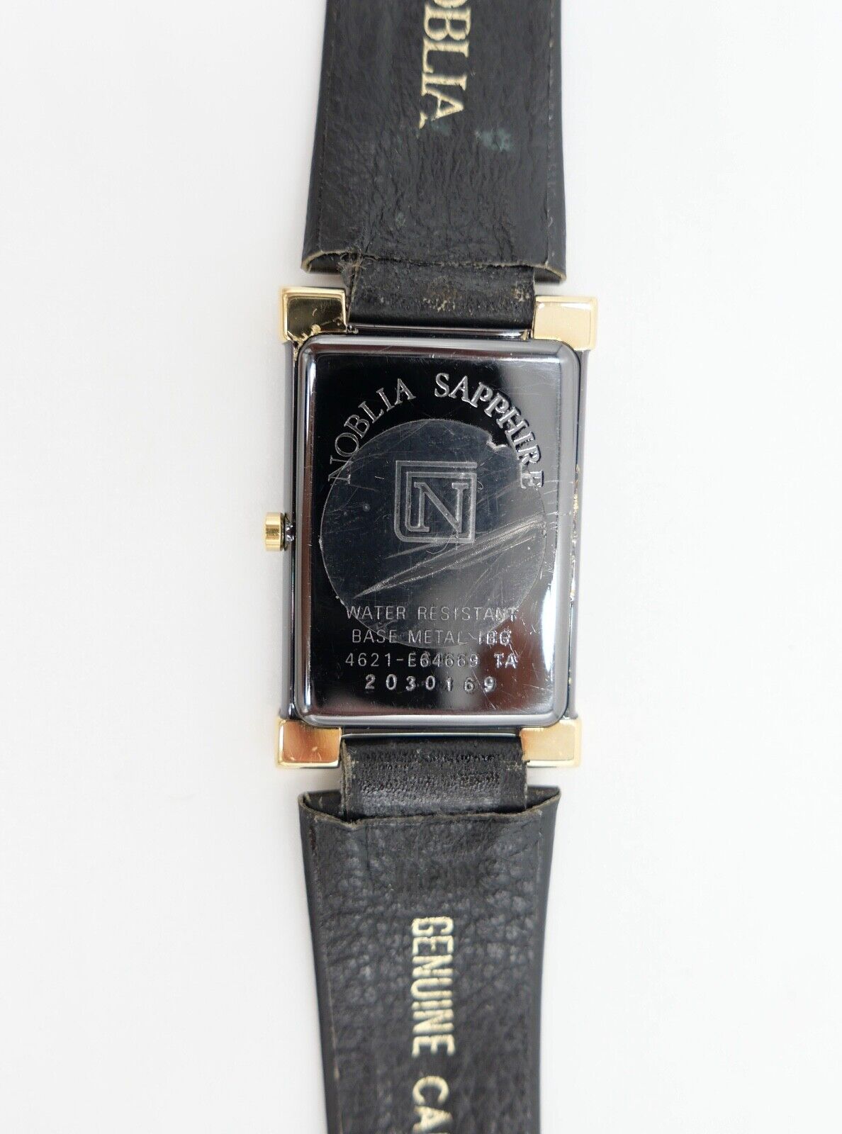 Elegante NOBLIA Damen Herren Uhr Sapphire NEU Box Papiere 4621-E64669TA Keramik - Antikhandel-Stuttgart