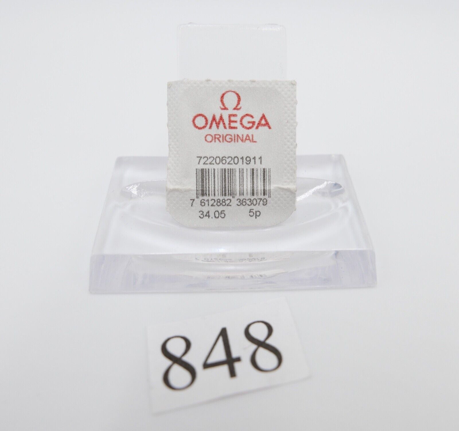 Ersatzteile NEU OMEGA 72206201911 - Antikhandel-Stuttgart