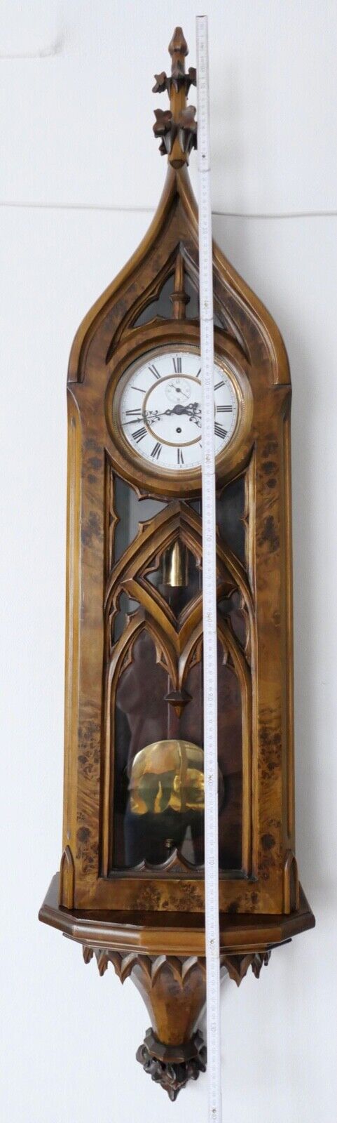 HeCo Wiener Regulator Stiller Regulator H. Endler & Co. 1865 bis 1870 Neogotik - Antikhandel-Stuttgart