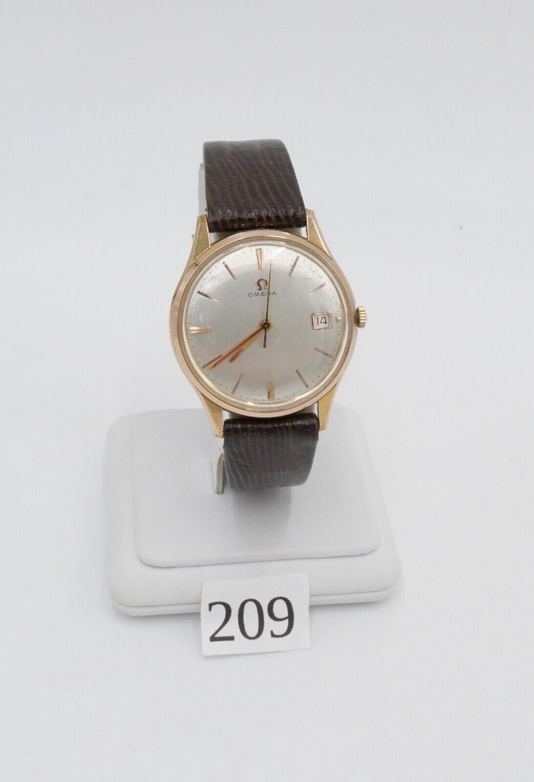 alte 60er Jahre OMEGA Cal. 610 Ref. BK 14794 vergoldet 20 G - Antikhandel-Stuttgart