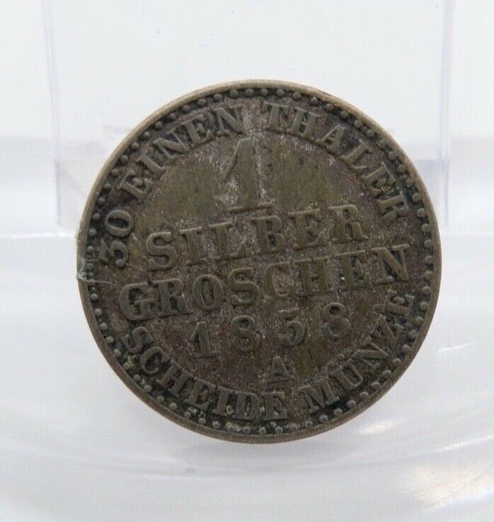 1 Silber Groschen 1858 A vermutlich Österreich - Antikhandel-Stuttgart