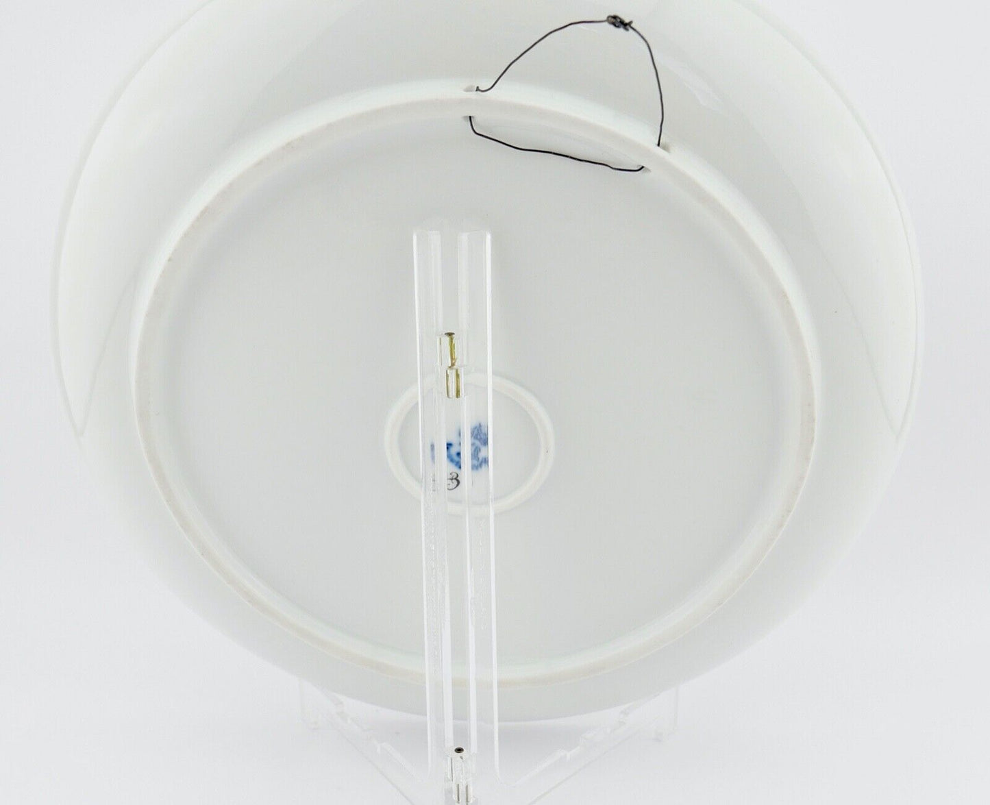 Ludwigsburg Porzellan Zierteller Wandteller Blumendekor Ø 26 cm TOP - Antikhandel-Stuttgart