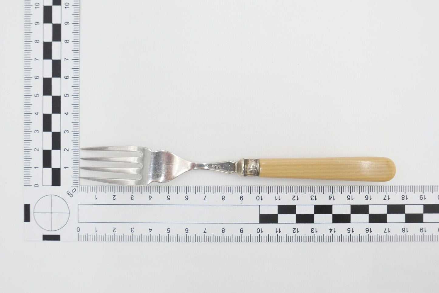 12 Teile E.P.N.S. Besteck 30er / 40er Jahre vintage Gabel Fischmesser - Antikhandel-Stuttgart