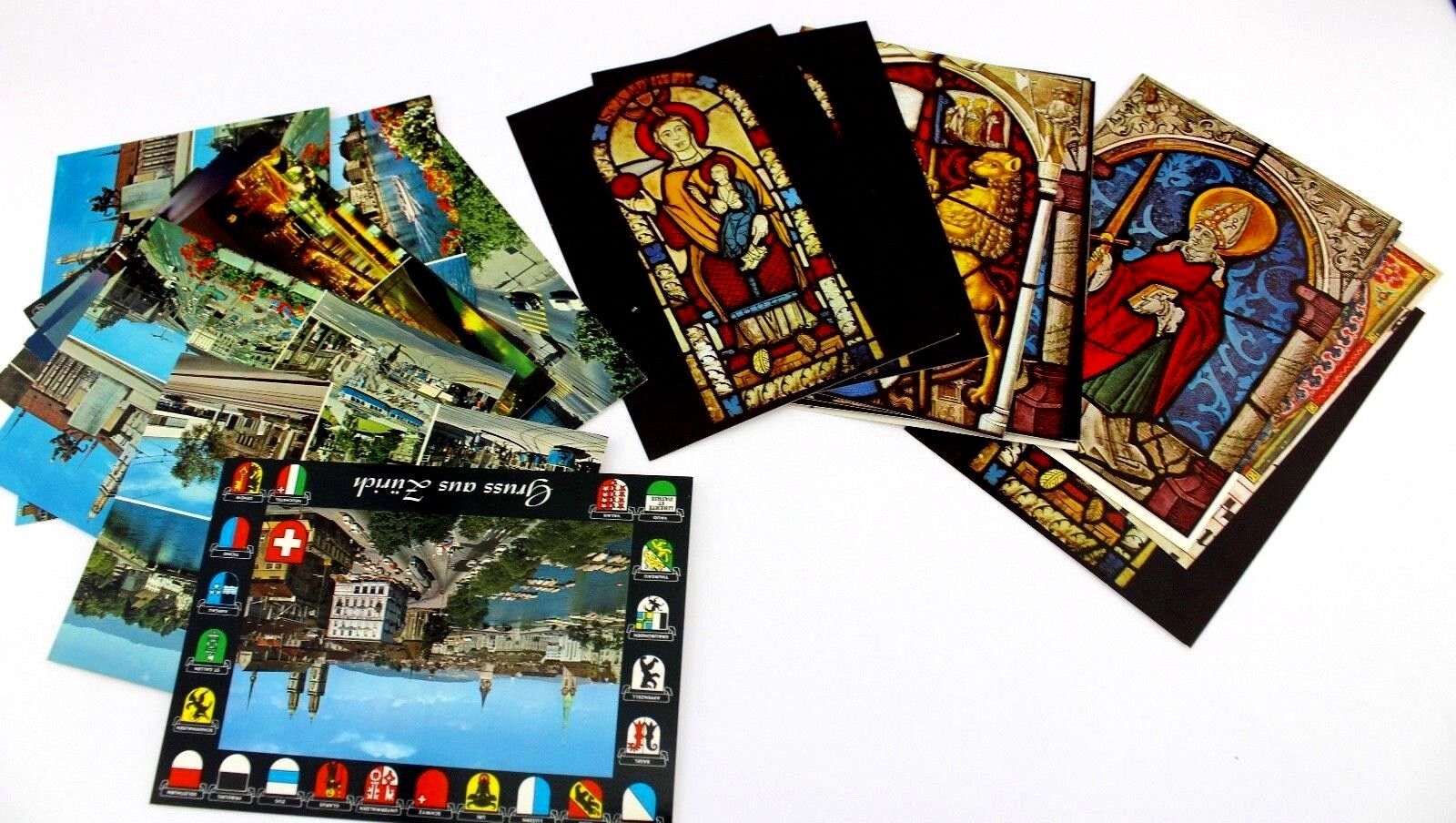 24x Postkarten Ansichtskarten Schweiz LANDESMUSEUM ZÜRICH 1970-80er Jahre - Antikhandel-Stuttgart