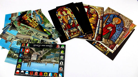 24x Postkarten Ansichtskarten Schweiz LANDESMUSEUM ZÜRICH 1970-80er Jahre - Antikhandel-Stuttgart