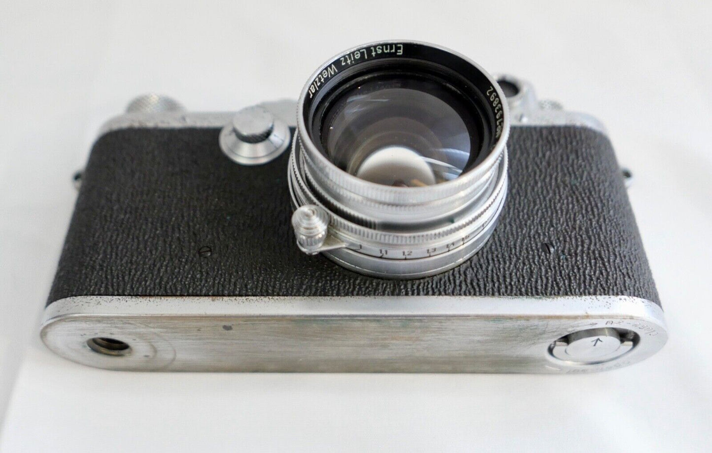 Leitz Leica III C Wetzlar voll funktionsfähig mit Summitar f=5 cm 1:2 aus 1950 - Antikhandel-Stuttgart