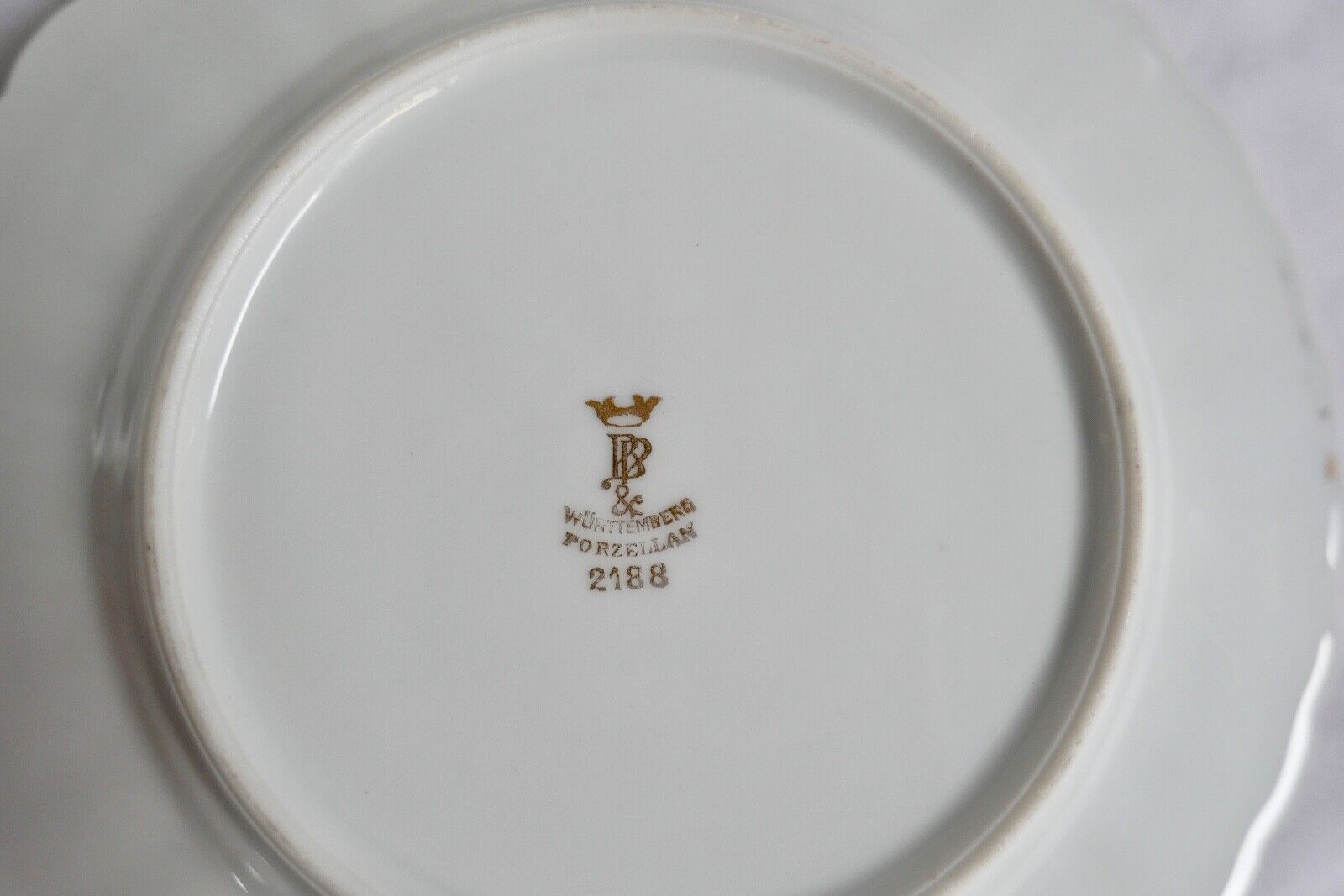 49 Tlg Kaffee Tee Service Württemberg 2188 Porzellan Bauer & Pfeiffer Schorndorf - Antikhandel-Stuttgart