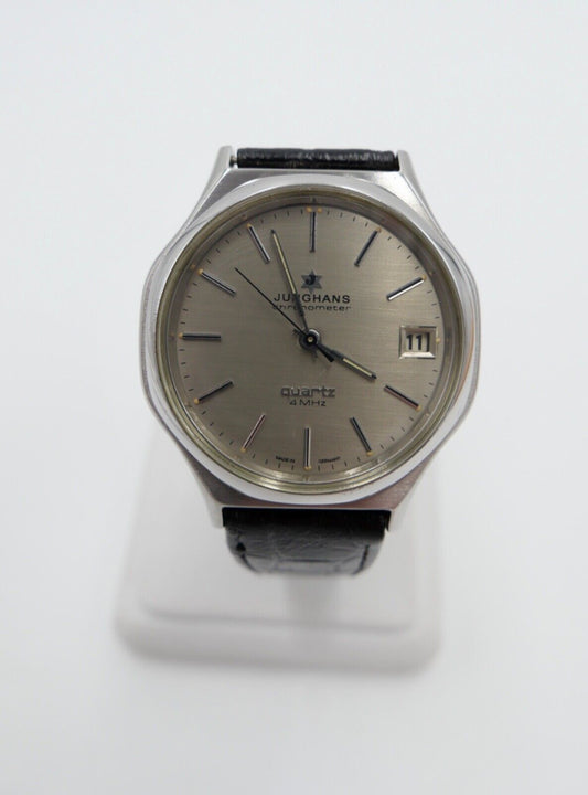 1970er JUNGHANS Quartz 4 MHz Chronometer Ref. 13/4880 Seltenes Stück Cal. 667.26 - Antikhandel-Stuttgart