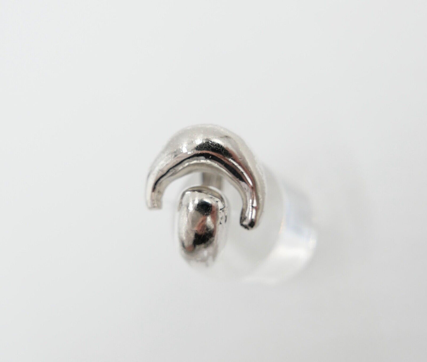 Massiver vintage 70er Jahre DESIGNER " fs " Damenring Silber 800 Gr. 52 - Antikhandel-Stuttgart