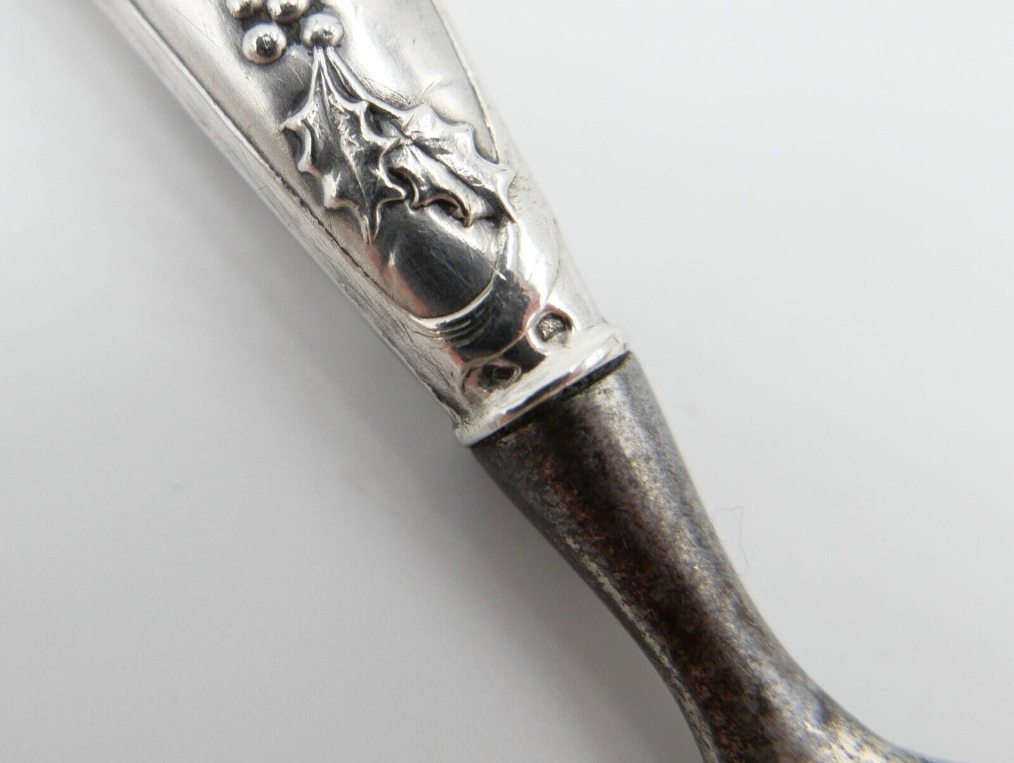 um 1900 Silberner Brieföffner Weinreben Silber 800 - Antikhandel-Stuttgart