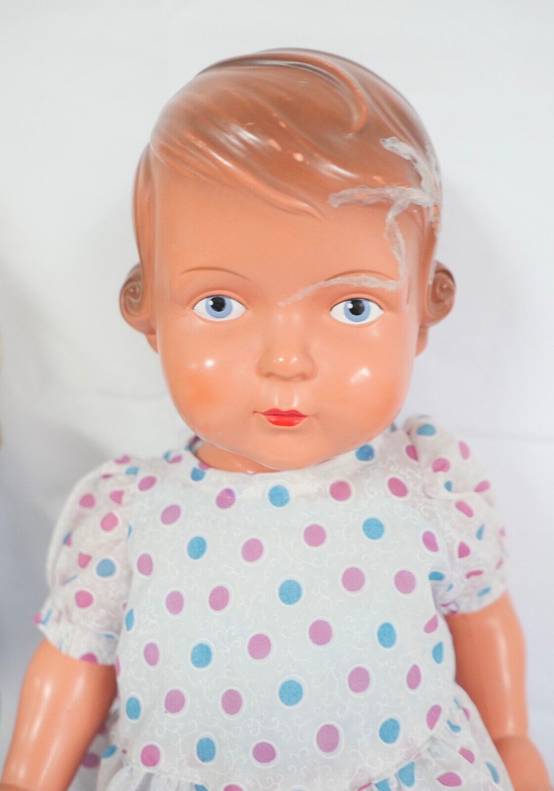 2x alte SCHILDKRÖT Puppen Puppe mit Original Karton & Kleidung 130 / 55 1/2 53 - Antikhandel-Stuttgart