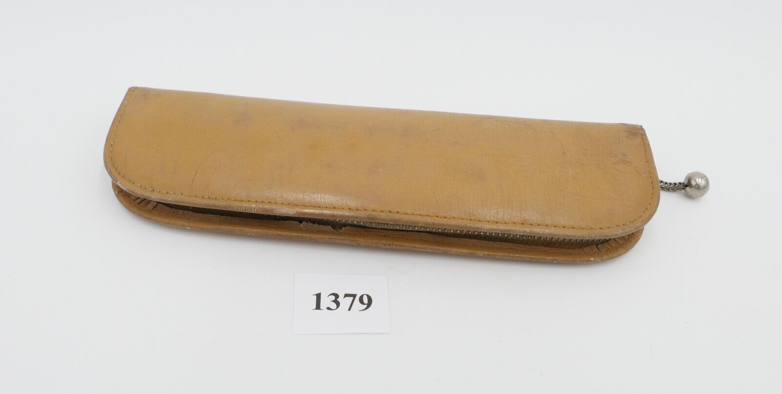 vintage MONTBLANC Leder Etui innen rot für 2 Kugelschreiber / Stifte - Antikhandel-Stuttgart