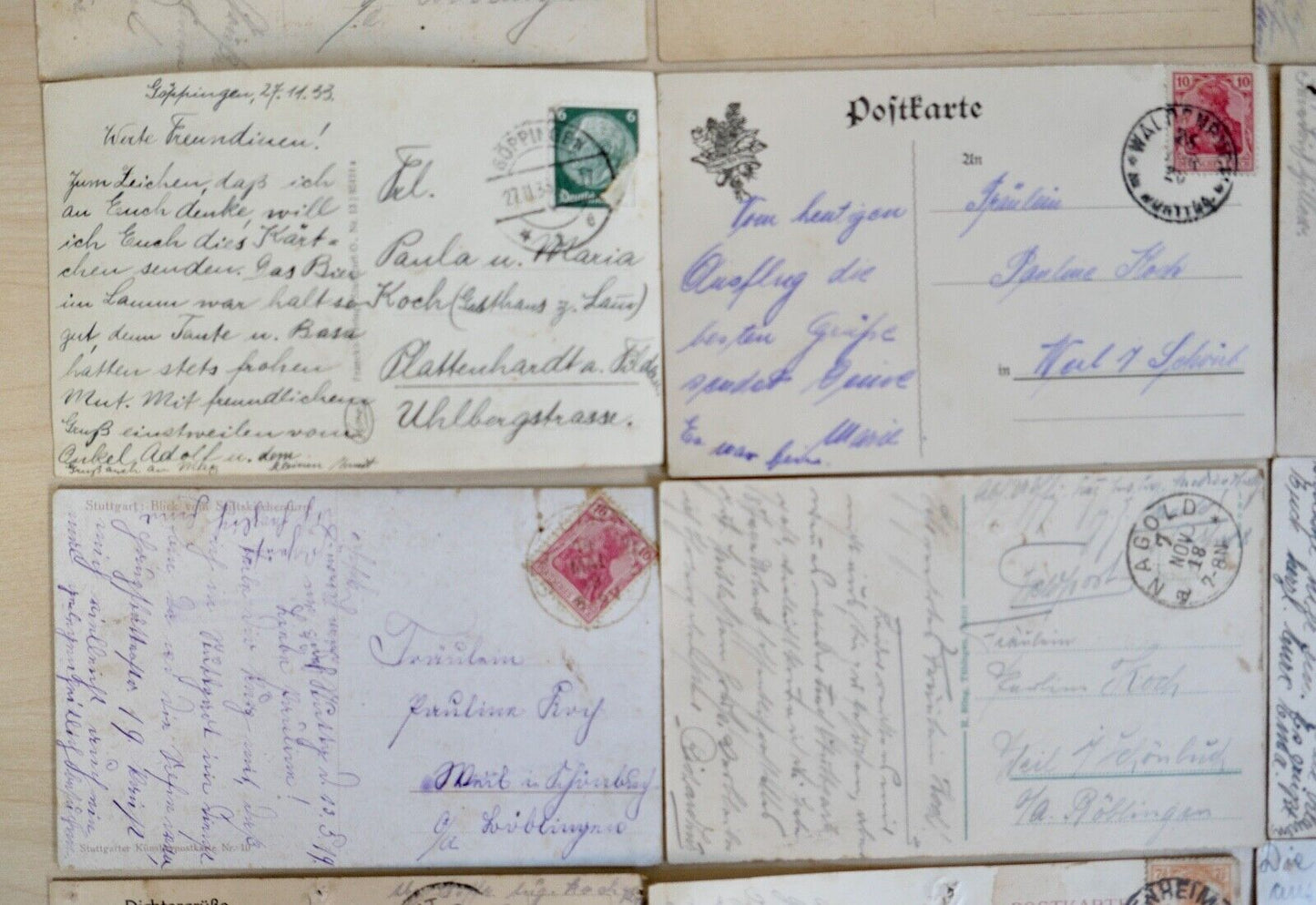 antike Ansichtskarten Postkarten Briefmarken STÄDTE LANDSCHAFTEN deutsches Reich - Antikhandel-Stuttgart