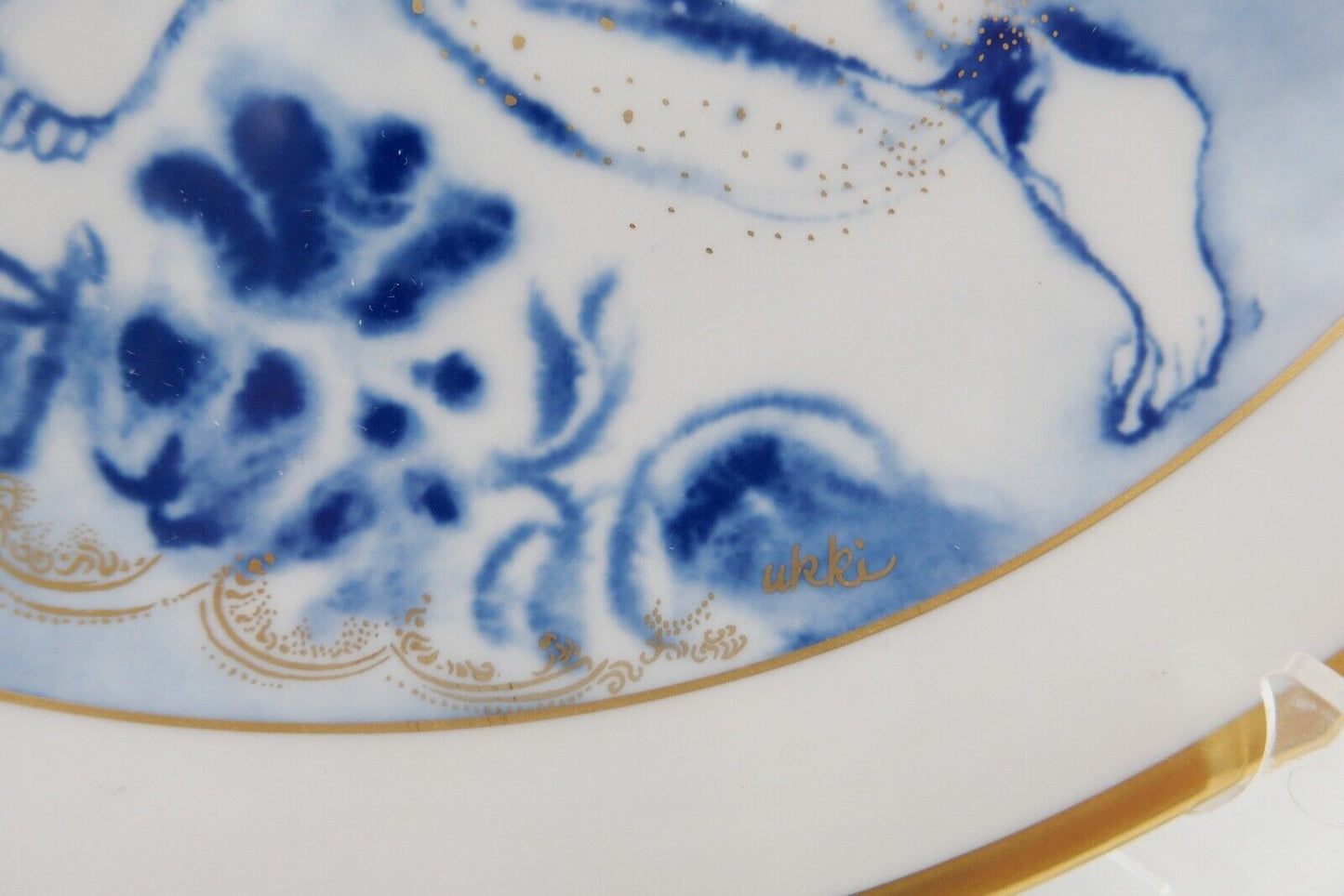 Meissen 1. Wahl Wandteller SCHEHEZARADE 26 cm Jahresteller 1984 Morgendämmerung - Antikhandel-Stuttgart