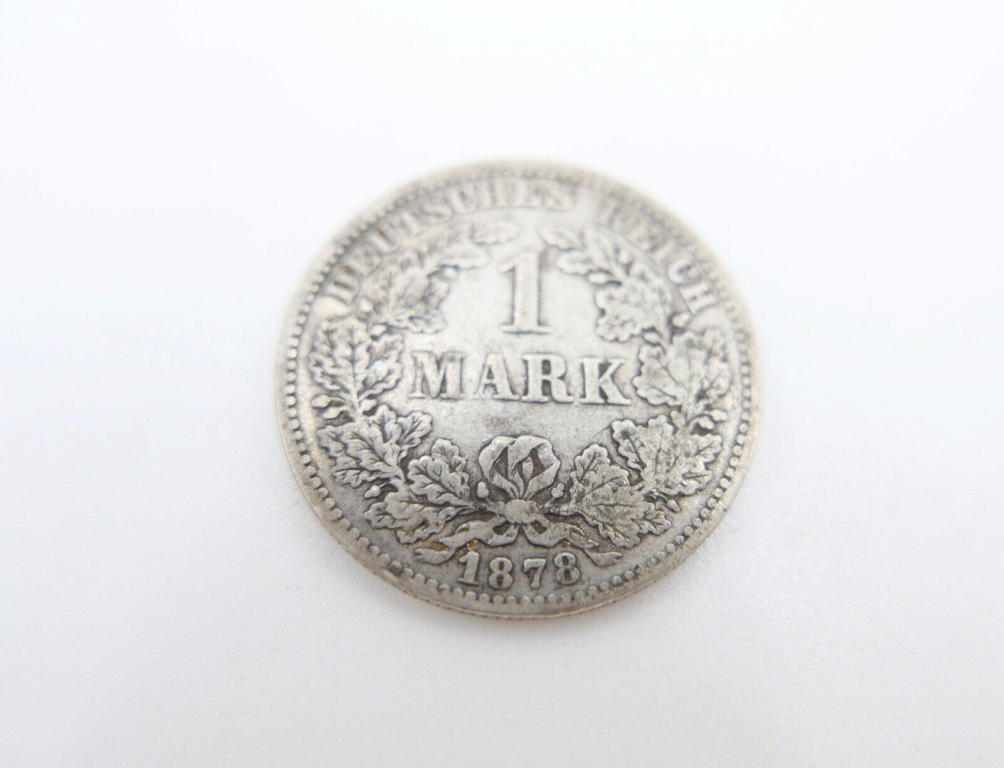 1 Mark Deutsches Reich 1878 F Jäger J.9 ss-vz sehr schön - vorzüglich Silber - Antikhandel-Stuttgart