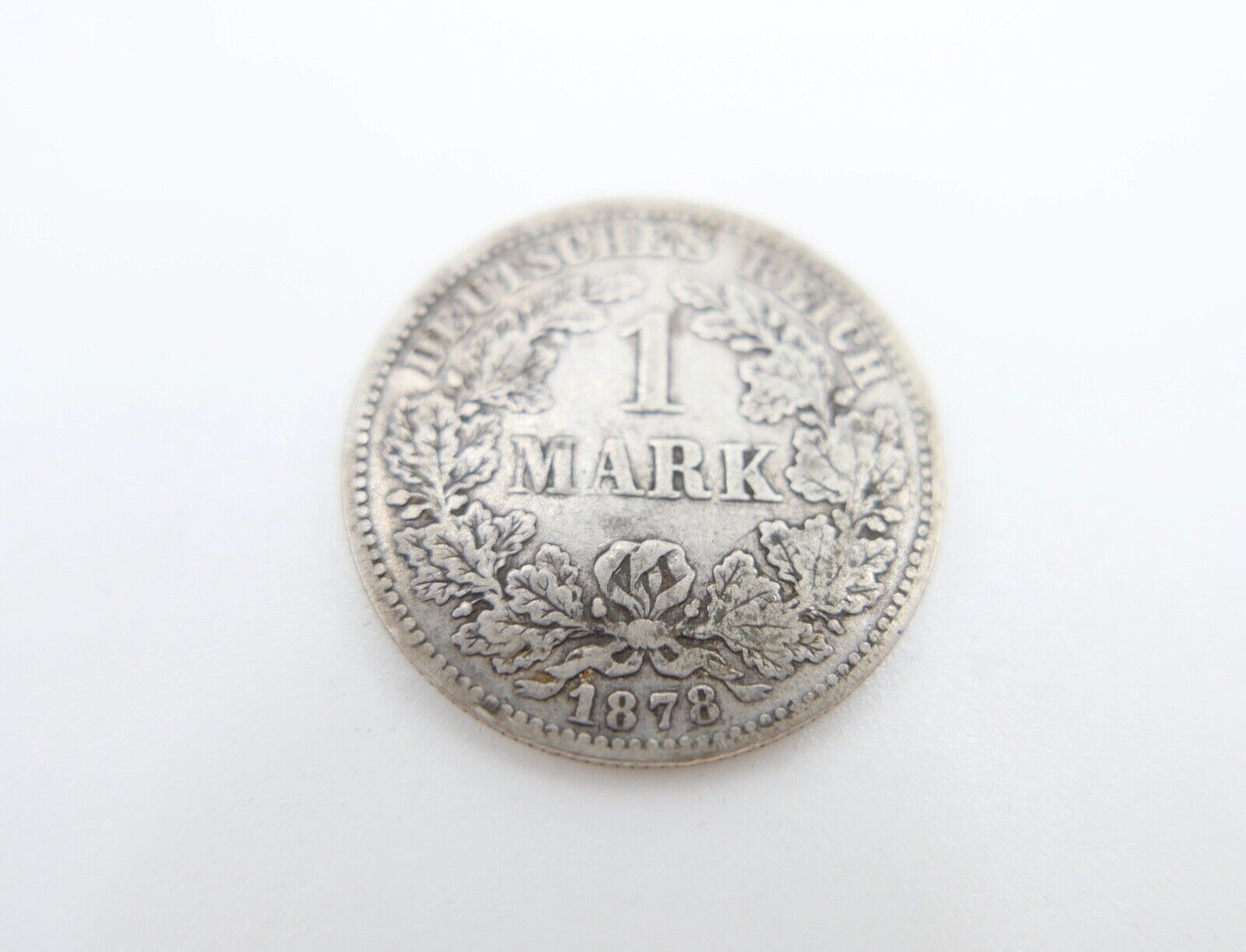 1 Mark Deutsches Reich 1878 F Jäger J.9 ss-vz sehr schön - vorzüglich Silber - Antikhandel-Stuttgart