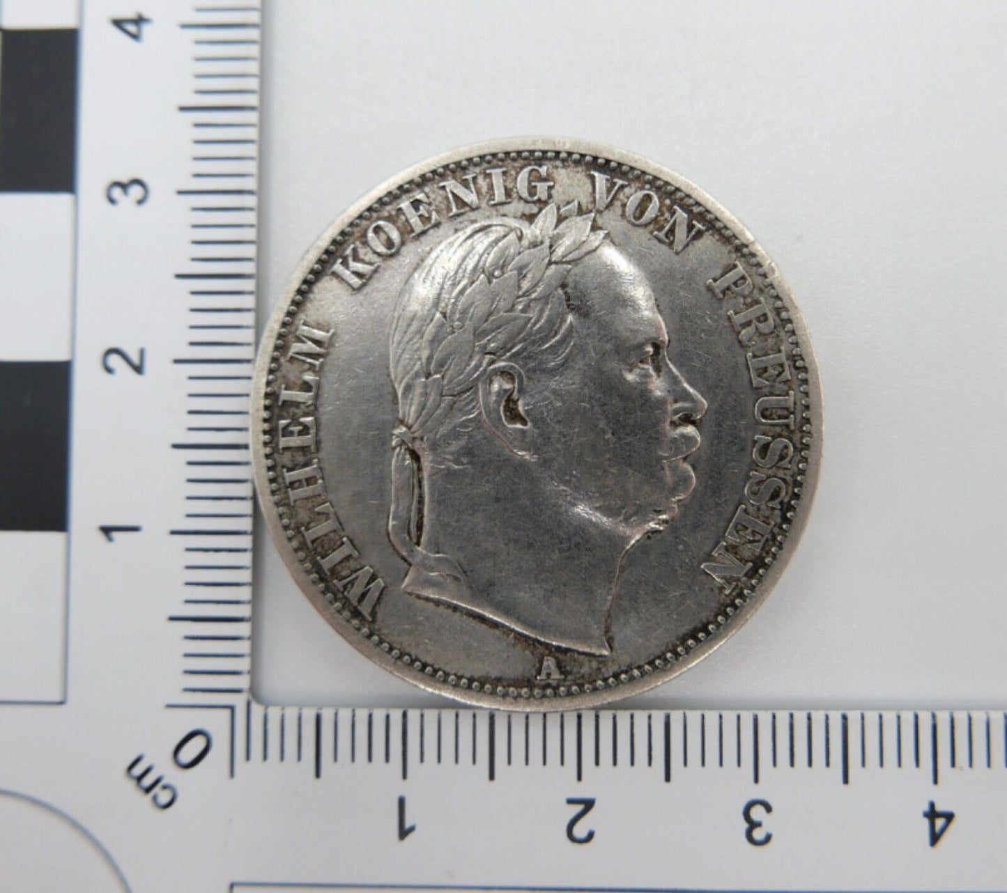 Silber Vereinstaler Preußen Siegestaler König Wilhelm I. 1866 A AKS 117 Thun 271 - Antikhandel-Stuttgart