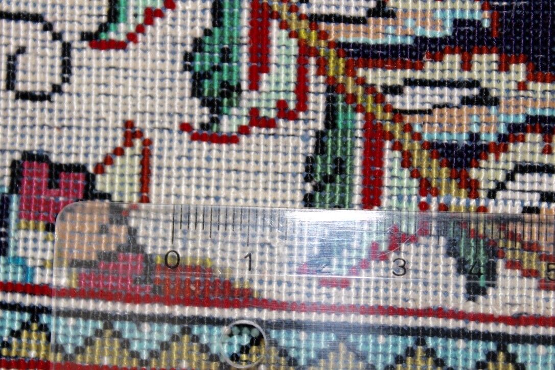 Orientteppich Perserteppich Ghom Seide Handgeknüpft 10x10 KN 152x96cm 1. Mio - Antikhandel-Stuttgart